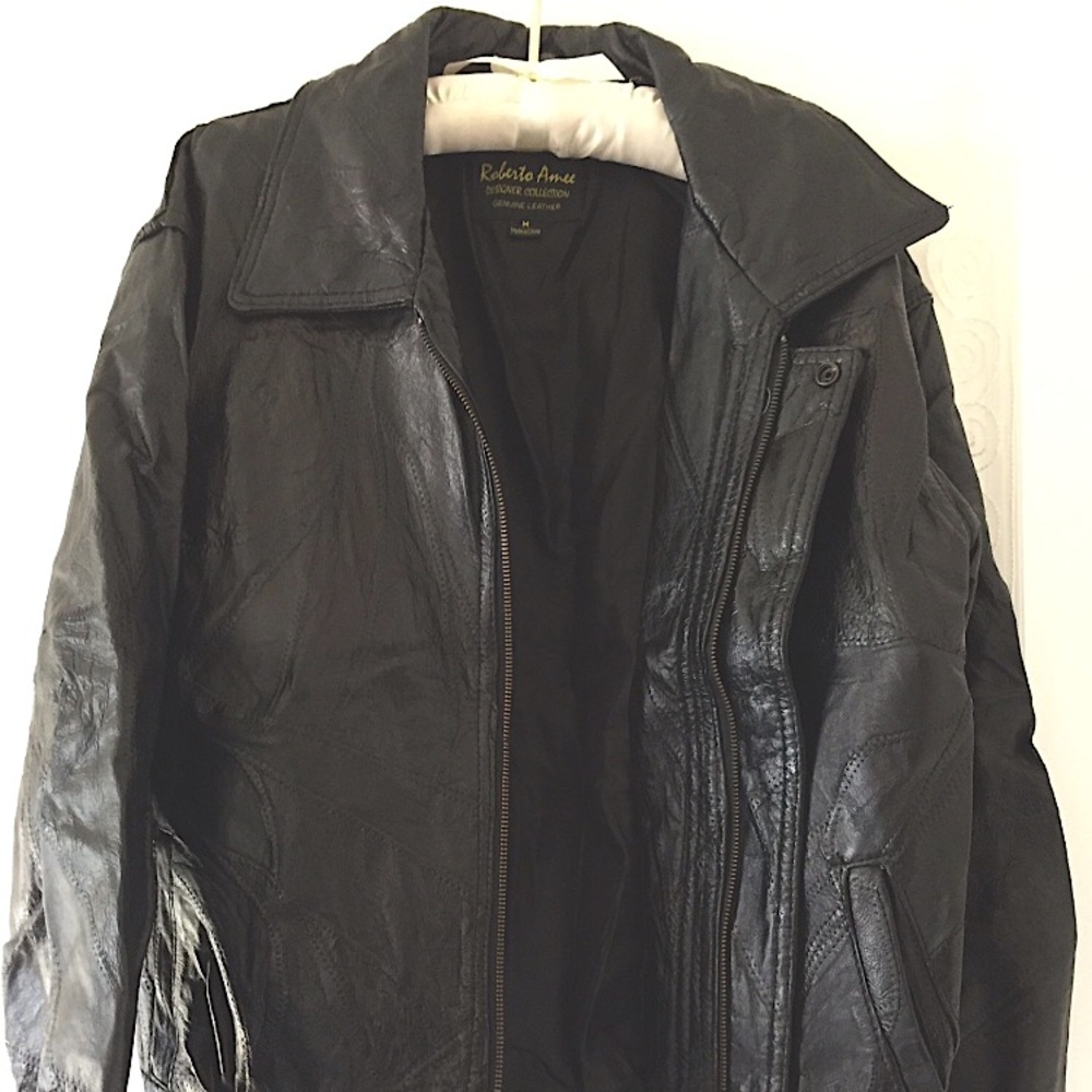 Roberto Amee Genuine Leather Jacket